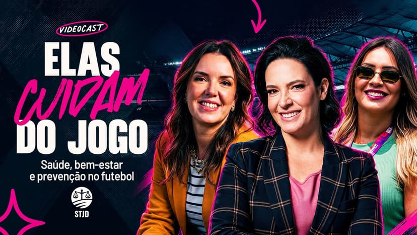 STJD lança videocast dedicado à saúde da mulher no esporte